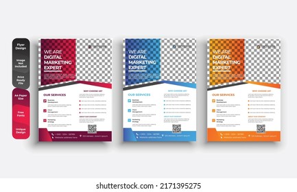 Forma geométrica Circulo volante Resumen Conceptos coloridos Plantilla de viajero corporativo de viajero de negocios 