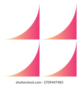 Elemento de diseño futurista de forma geométrica