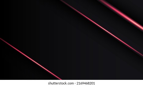 geometric shape futuristic technology red black motion line abstract background presentation.
