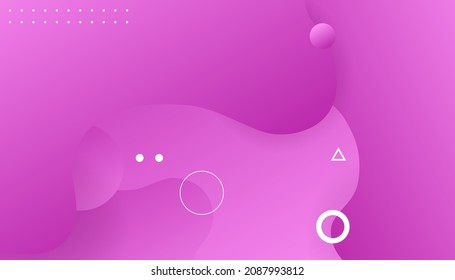 geometric shape with gradient blue and purple background 