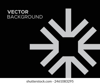 GEOMETRIC SHAPE GRAPHIC VECTOR BACKGROUND 