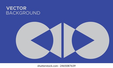 GEOMETRIC SHAPE GRAPHIC VECTOR BACKGROUND 