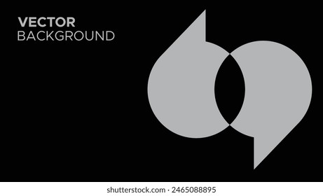GEOMETRIC SHAPE GRAPHIC VECTOR BACKGROUND