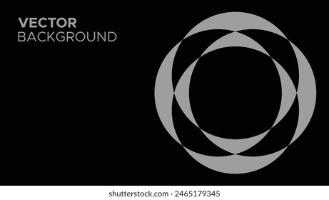 GEOMETRIC SHAPE GRAPHIC VECTOR BACKGROUND