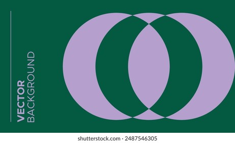 GEOMETRIC SHAPE GRAPHIC VECTOR BACKGROUND