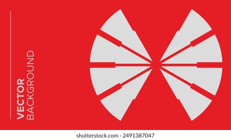 GEOMETRIC SHAPE GRAPHIC VECTOR BACKGROUND