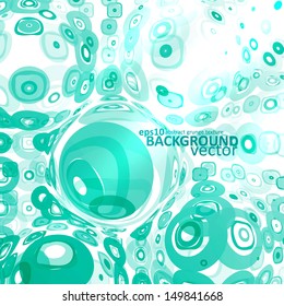 Geometric shape illustration, abstract vector background eps10