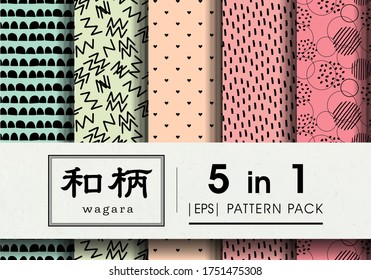 geometric shape, Japanese pattern, Japanese background, Japanese style pattern, tessellations pattern