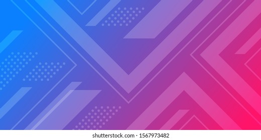 Geometric shape landing page gradient background 