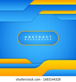 Geometric shape layer banner design abstract style color bright with space. vector illustration.