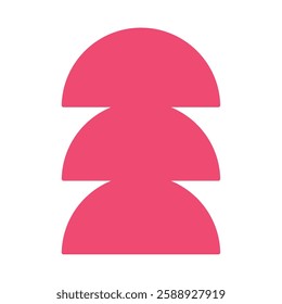 Geometric Shape layered artistic abstract modern