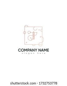 Forma geométrica con plantilla de logotipo T tipo carta, logotipo vector para identidad empresarial y de empresa  