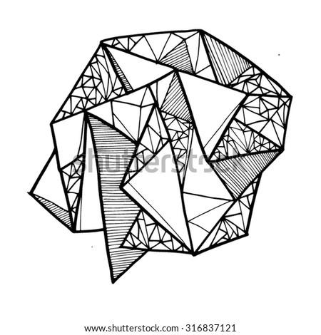 geometric shape lines lineart