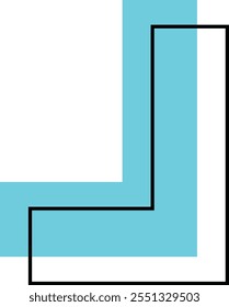 Geometric Shape in Memphis Design Concept. Vector Illustration.