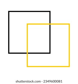 Geometric shape memphis vector element