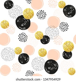 Geometric shape ornament. Modern stylish texture.