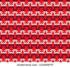 Geometric shape pattern design for fabric printing and for modern background and wallpaper 