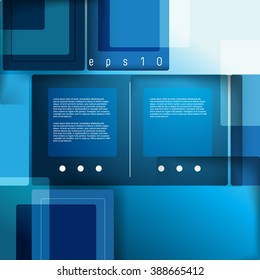 geometric shape rectangles flat layout material background design