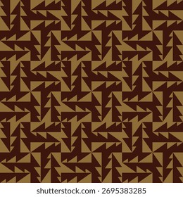 geometric shape seamless pattern with elegant and premium color
