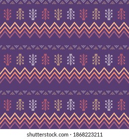 Geometric shape seamless pattern suitable for print textile, fabric sarong, sari, bandhani, paper, doodle and home decoration. best quality of culture or ethnic retro style.