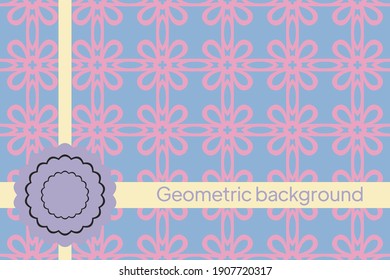 geometric shape. Geometric seamless pattern. vector illustration for wallpaper design, prints