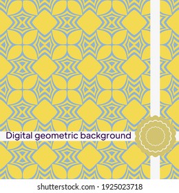 geometric shape. Geometric seamless pattern. vector illustration for wallpaper design, prints