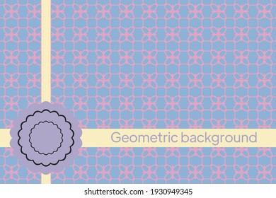 geometric shape. Geometric seamless pattern. vector illustration for wallpaper design, prints