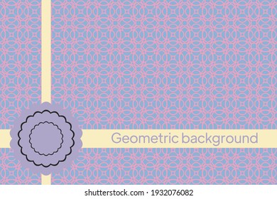 geometric shape. Geometric seamless pattern. vector illustration for wallpaper design, prints