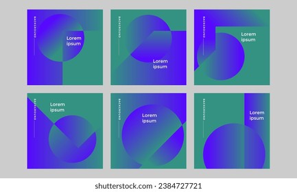 Geometric shape for Social Media Banner Sale Promotion editable background design vector template