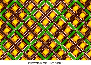 geometric shape square, african seamless pattern, picture art and abstract background.