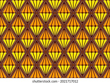 geometric shape square, african seamless pattern, picture art and abstract background.