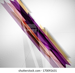 Geometric shape straight stripes background