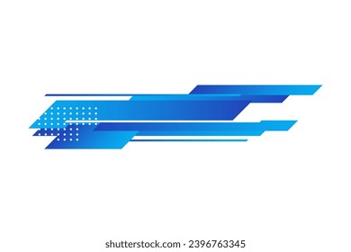 geometric shape technology element for breaking news background. Abstract slanted shape pattern