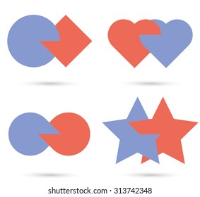Geometric Shape Vector Design 