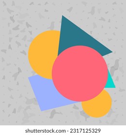 Geometric shape Wallpaper. Vector Illustrations Abstract Backgrounds, Posters, and Banners.