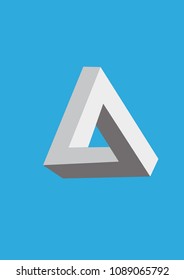 geometric shapes 3D vector drawing