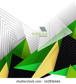 Fondo abstracto de formas geométricas