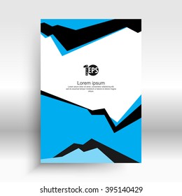 geometric shapes abstract business background design. eps10 vector