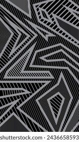 Geometric shapes abstract stripes background