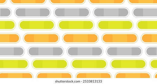 Patrón sin fisuras de Vector abstracto de Formas geométricas