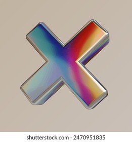 Geometrische Formen Abstraktion 3D-Vektorgrafik