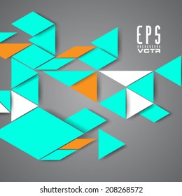 Geometric Shapes Background