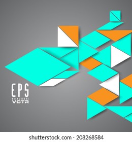 Geometric Shapes Background