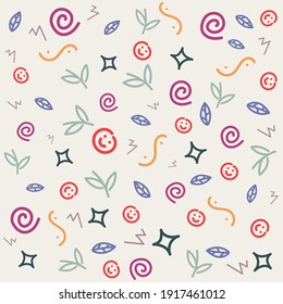 geometric shapes background pattern illustration 