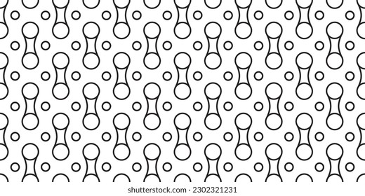 Geometric shapes background. Seamless pattern.Vector.