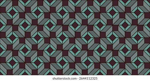 Geometric shapes background. Seamless pattern.Vector.
