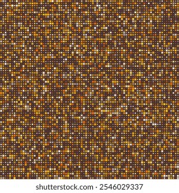 Plano de fundo de formas geométricas. Quadrados em várias cores. Tons terrosos quentes com uma pitada de malva. Ilustração de vetor lindo.