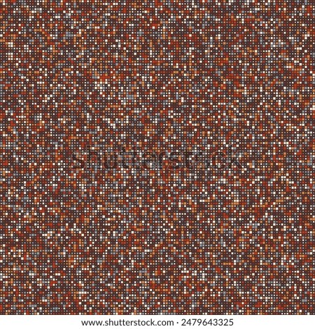 Geometric shapes background. Squares in multiple colors. Earthy tones with a touch of mauve. Astonishing vector illustration.