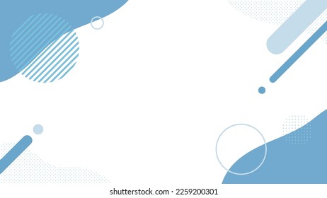 Geometric shapes background vector illustration
