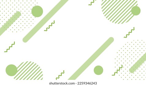 Geometric shapes background vector illustration